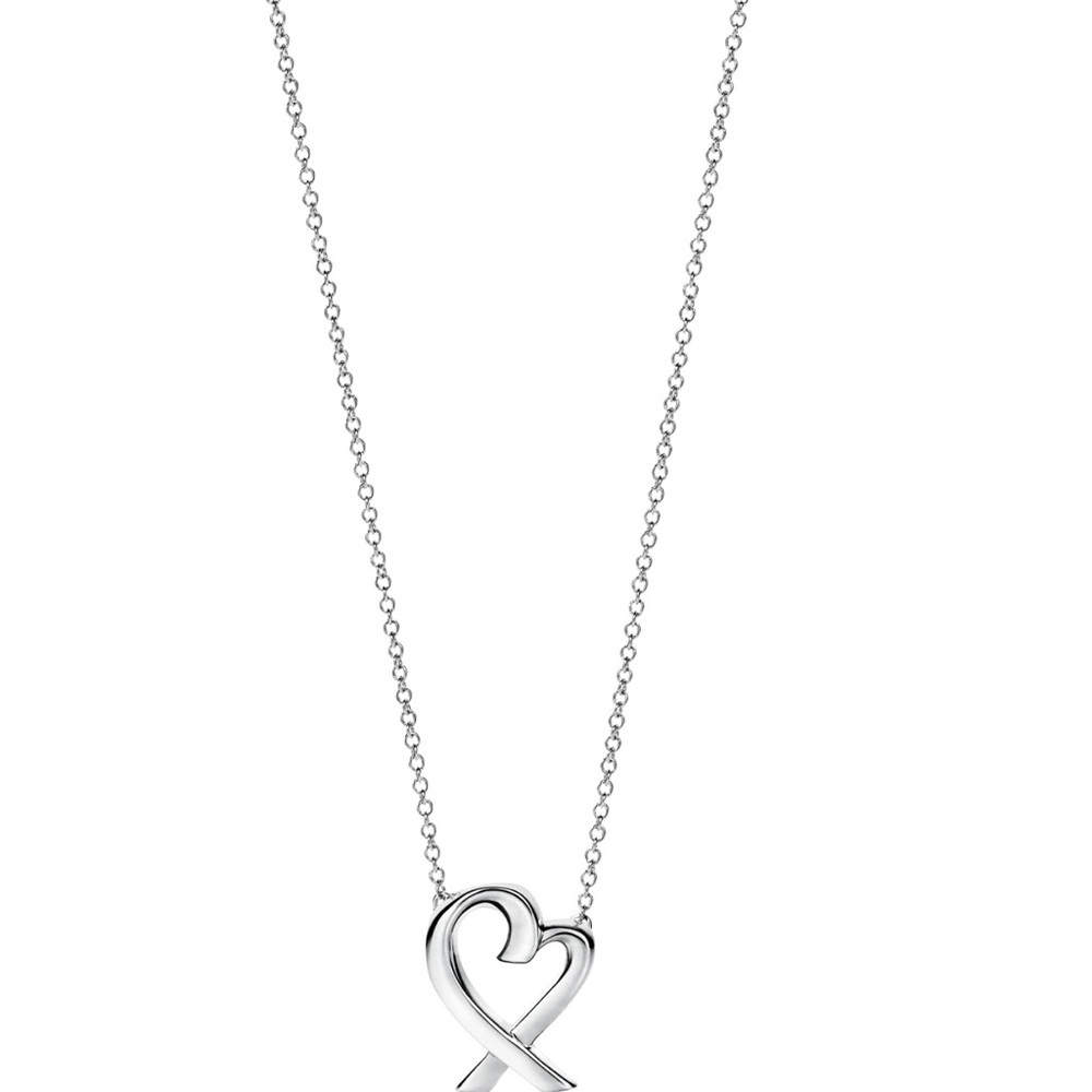 Tiffany Loving Heart Pendant Necklace NWOT - Picture 7 of 8